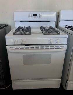 Hotpoint 30” Gas Range – White – $380