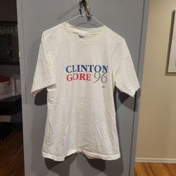 Vintage Clinton Gore 96 T shirt  "L"