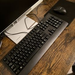keyboard + mouse 