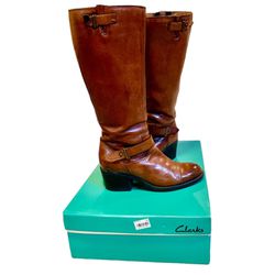 Clarks Mojita Crush Boots Size 8M