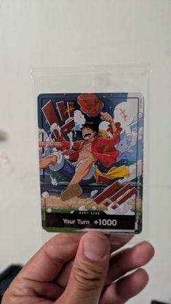 Bandai One Piece Card Game DON!! OP17 Pre Release Promo Foil Luffy and Zoro Don