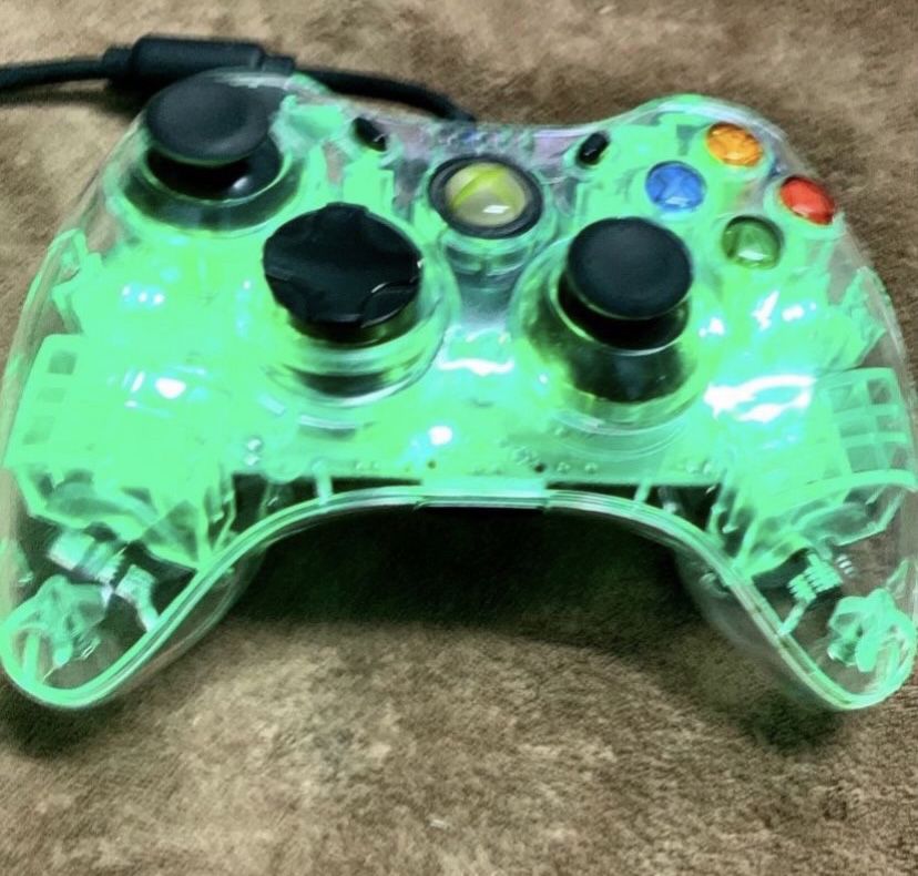 Afterglow Light Up Green Controller for the Microsoft Xbox 360