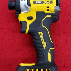 Dewalt DCF860 20V Max XR Lithium-Ion 1/4" 3-Speed High Torque Impact Driver - Tool Only - No Battery - No Charger - Working 