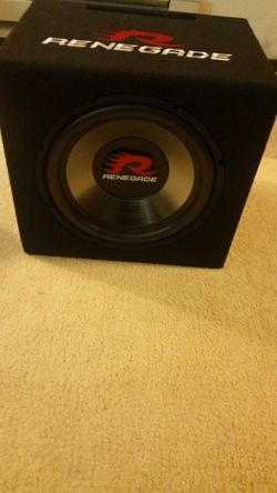 Subwoofer Renegade 12"