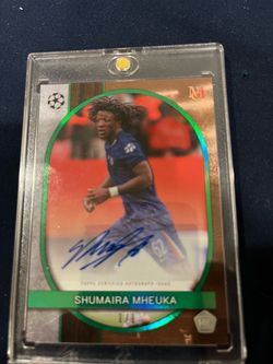 2025-26 TOPPS MUSEUM COLLECTION – SHUMAIRA MHEUKA 1/1 AUTOGRAPH RC