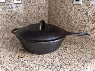 New Lodge Cast Iron Deep Skillet 5 Qt