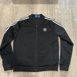 Adidas Originals Black Track Jacket Size Large