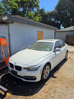 Part out only. BMW F30 328i 2016 LCi N26. Alpine white