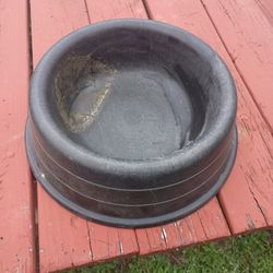 Rubber Made Dog Bowl 