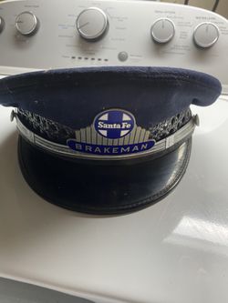Santa Fe Brakeman Hat With Badge