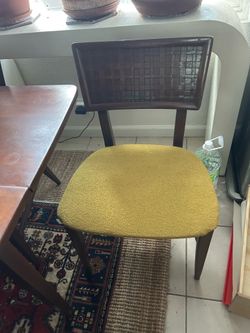 Set of 6 restored mid century modern chairs