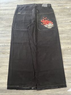 Flaming Skull Jncos Jeans 