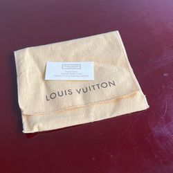 Louis Vuitton Wallet Dust Bag Authentic NEW Fresh Out of Box