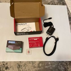 This is for a new ARGON40 Kits - Raspberry Pi 4 Model B  4GB RAM, Argon Neobj1. I OPENED  THE BOX TO TAKE PHOTOS. Buyer pays actual shipping