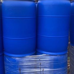 55 Gal Plastic Drum No Lid 