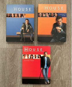 House M.D. Seasons 1-3 TV Show DVD Box Sets
