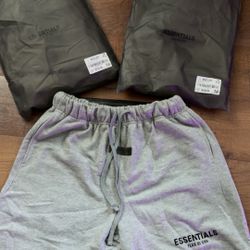 Grey Essential Shorts
