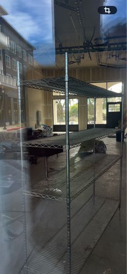 Commercial stainless steel shop 6 x 6