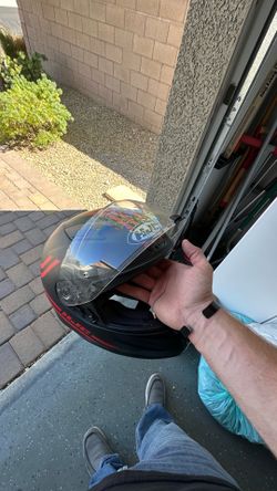 Motorcycle Helmet and Cardo System
