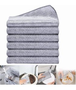 Aivoxe Wire Miracle Cleaning Cloths (6-Pack)