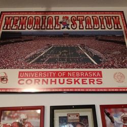 Nebraska Huskers Memorial Stadium 1993 Rick Anderson 