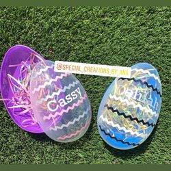 Personalized Jumbo Easter Eggs 🥚