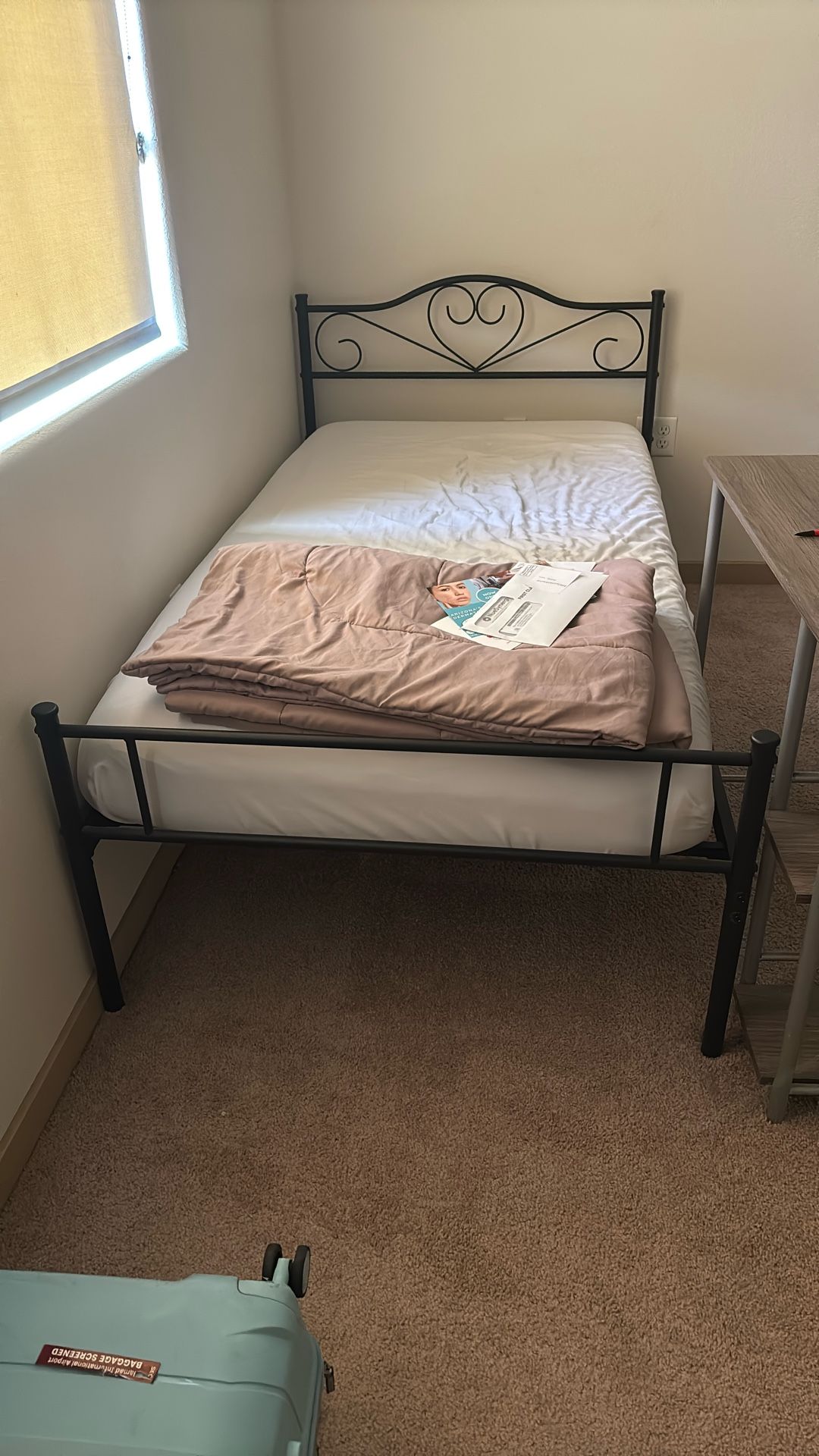 Twin Bed Frame And Mattress