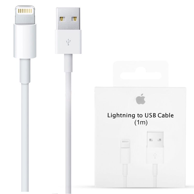 Apple USB lightning data cables charger iPhone iPad iPod