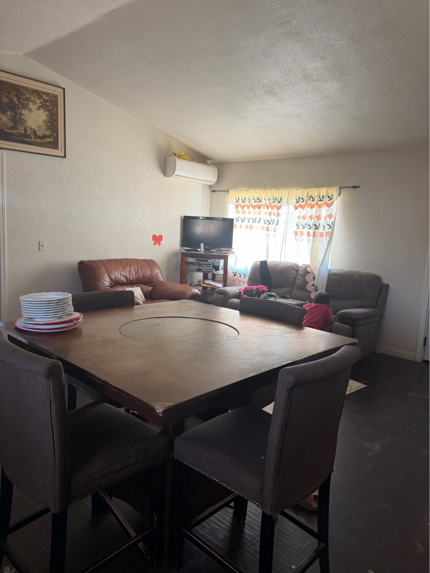Mesa alta comedor