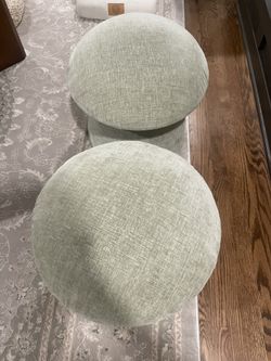Sitting Poofs With Storage