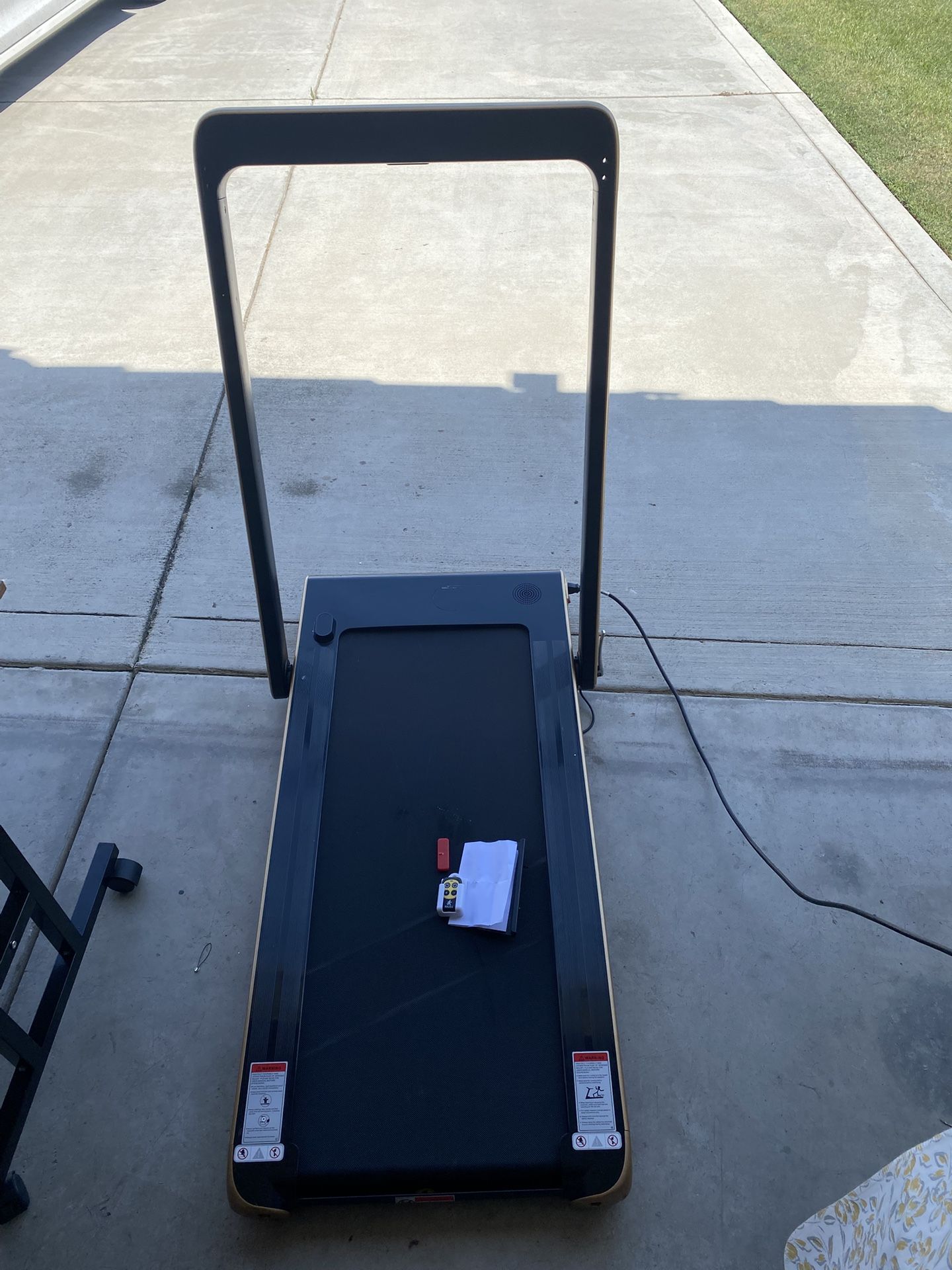 Under Desk Treadmill, Superfit 2 in 1 Walking Pad Treadmill Under Desk for Office Home Use, Portable Desk Treadmills with Remote Control, LED Display