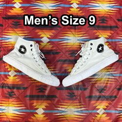 Converse Chuck Taylor All Star Alt Canvas Men's Size 9 White Black A00423C