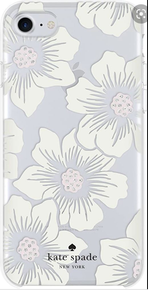 Kate Spade Iphone Case 7 Plus - White/Floral