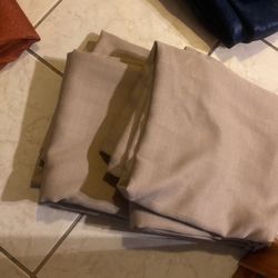 Cortinas Largas   $15.00 Cada Par 