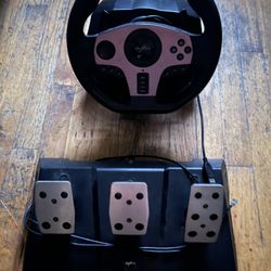 Gaming Wheel PC/PS5/PS4/XBOX