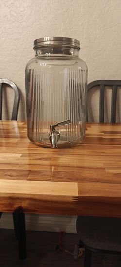 Glass beverage dispenser 5 L