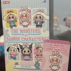 Labubu x Sanrio Popmart Series HELLO KITTY
