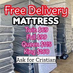 New Mattresses  Twin mattress Full mattress Queen mattress  King mattress  Colchones nuevos  Beds 