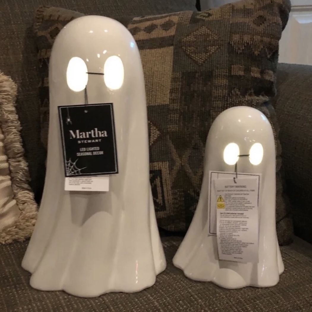 Nwt Martha Stewart LED cheapest light up ghost set of 2