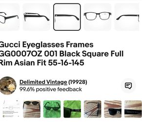 Gucci Eyeglasses Frames