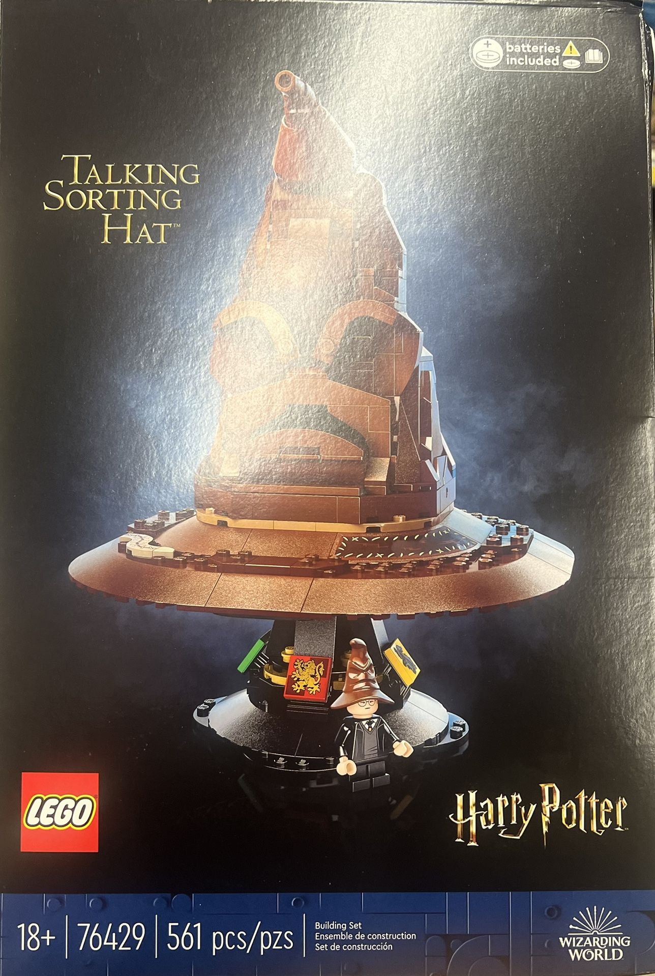 Harry Potter Sorting Hat Lego Set Unopened