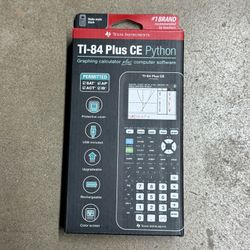 TI 84 Plus. CE Graphics Calculator 