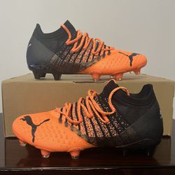 Puma Future Z 1.3 FG AG Men’s Soccer Cleats Orange Black Size 8.5 106751-01
