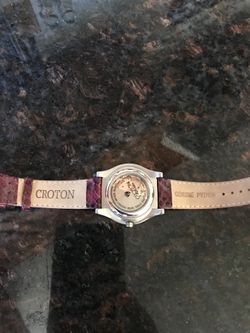 Croton watch pink python for Sale in Huntington Beach, CA  display picture 1