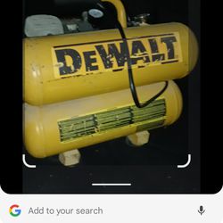 DeWalt Portable Air Compressor 