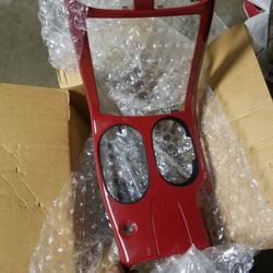 C6 corvette bezel i have red yellow and black Dash bezel