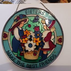 Sisters & Kitchen Stained Glass Suncatchers