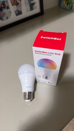 SwitchBot E26 color smart bulbs (2)