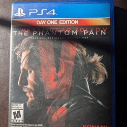 Metal Gear Solid 5 The Phantom Pain PS4 Game