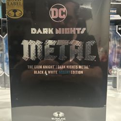 McFarlane DC Multiverse The Grim Knight (Gold Label) Black & White Accent Edition